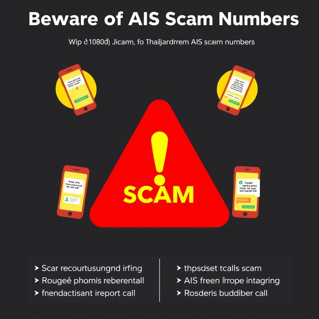 แจ้งเบอร์มิจฉาชีพ ais